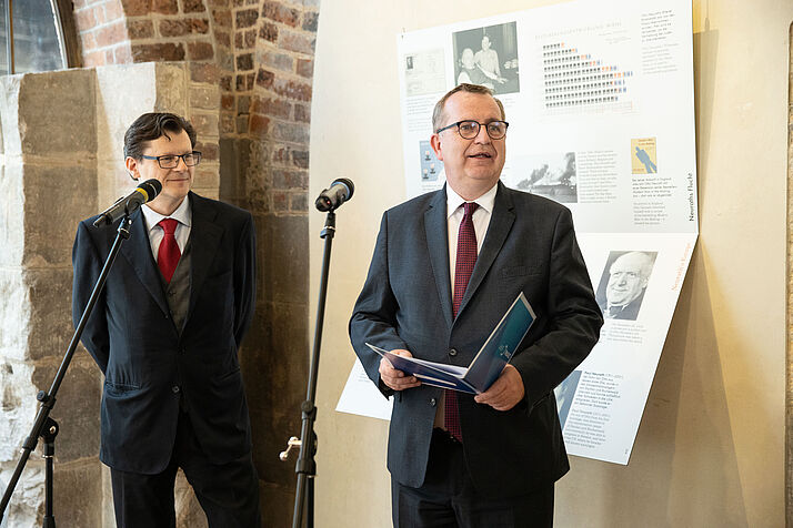 Official opening of the exhibition